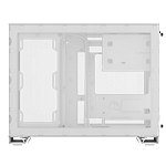 Corsair 2500x Doble  Caja Micro ATX Cristal templado Blanca