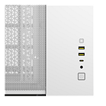 Corsair 2500x Doble  Caja Micro ATX Cristal templado Blanca