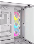 Corsair iCUE Link 6500x RGB Doble  Caja EATX Cristal templado Blanca