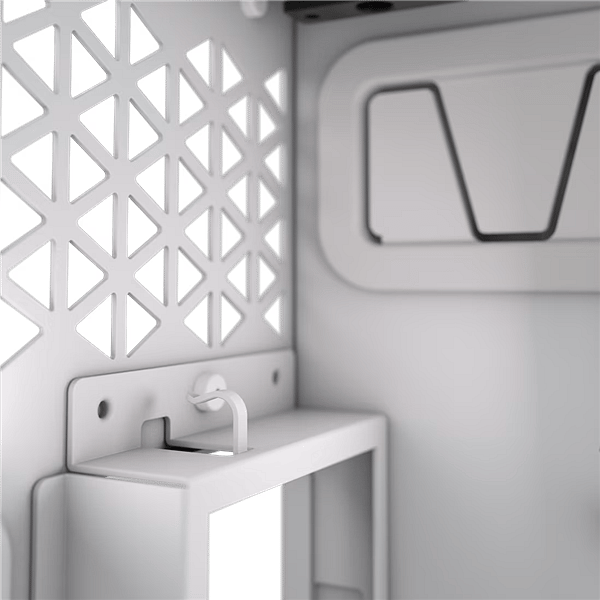Corsair iCUE Link 6500x RGB Doble  Caja EATX Cristal templado Blanca
