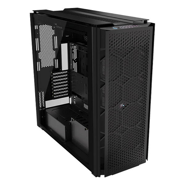 Corsair iCUE 9000D RGB Airflow  Caja EATX Negra Cristal Templado