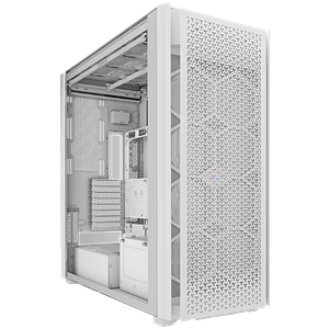 Corsair iCUE 9000D RGB Airflow  Caja EATX Blanca Cristal Templado