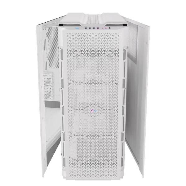 Corsair iCUE 9000D RGB Airflow  Caja EATX Blanca Cristal Templado