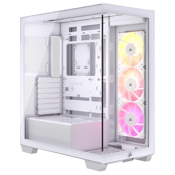 Corsair 3500X ARGB Mid Tower ATX  Blanco  Caja