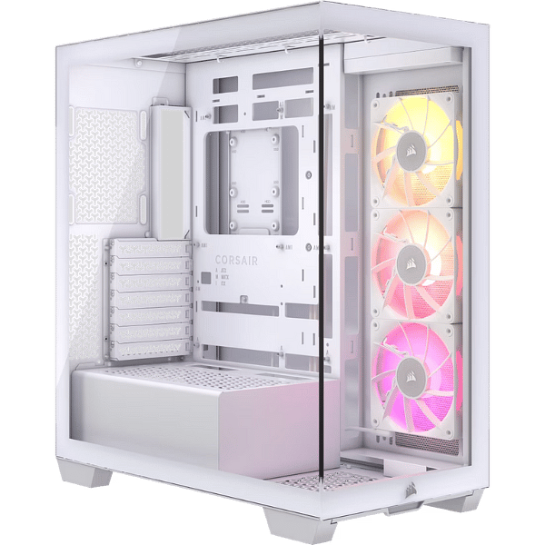 Corsair iCUE 3500X ARGB  Caja EATX Blanca Cristal templado