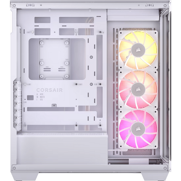 Corsair iCUE 3500X ARGB  Caja EATX Blanca Cristal templado