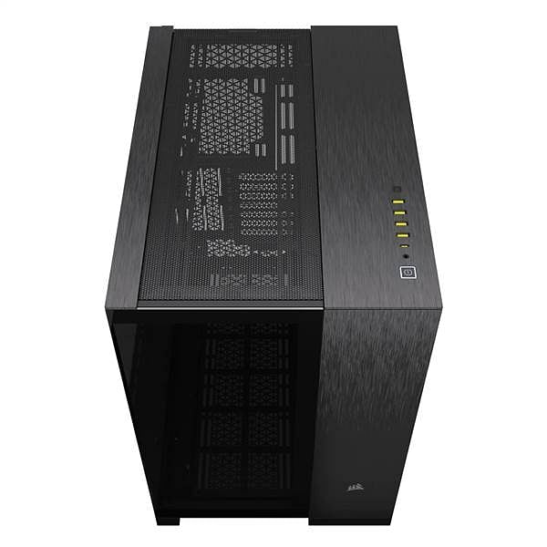 Corsair 6500x Doble  Caja EATX Cristal templado Negra Aluminio Obsidian