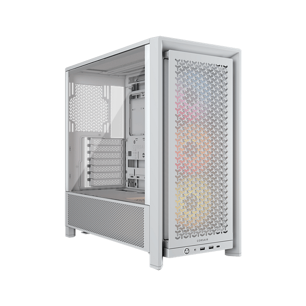 Corsair Frame 4000D RS ARGB  Caja EATX Cristal templado Blanca