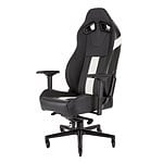 Corsair T2 Road Warrior Black  White  Silla