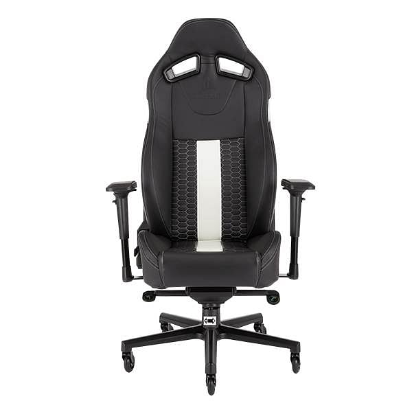 Corsair T2 Road Warrior Black  White  Silla