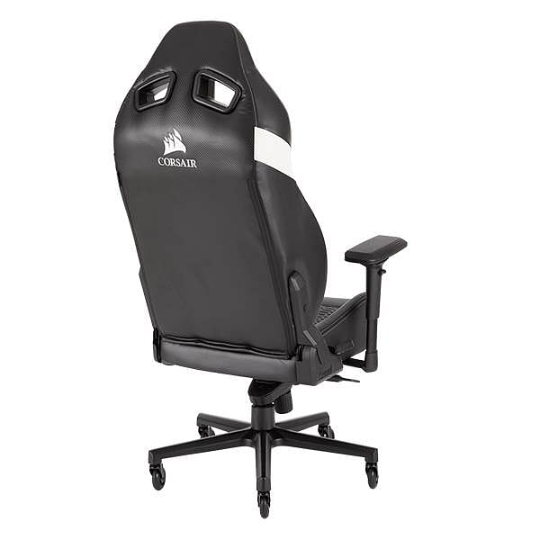 Corsair T2 Road Warrior Black  White  Silla