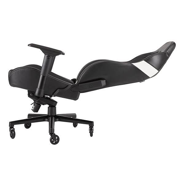 Corsair T2 Road Warrior Black  White  Silla