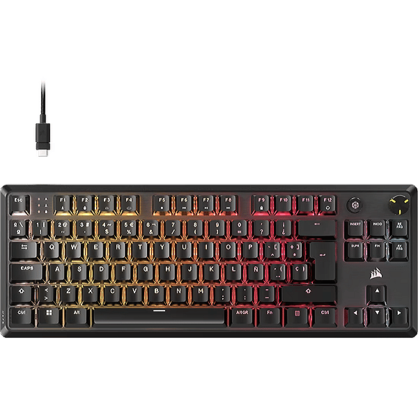 Corsair K70 Core  Teclado Gaming TKL RGB MLX RED  Teclado