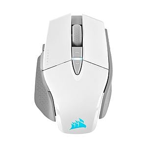 Corsair M65 RGB Ultra wireless White  Ratón