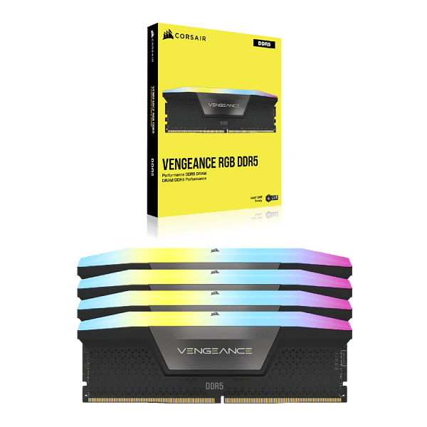 Corsair Vengeance RGB 192GB 4x48GB 5200MHz  Memoria RAM DDR5 CL38