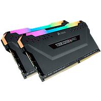 MEMORIA KIT DDR4  32GB(2X16GB) PC4-25600 3200MHZ CORSAIR VENGEANCE RGB PRO SL