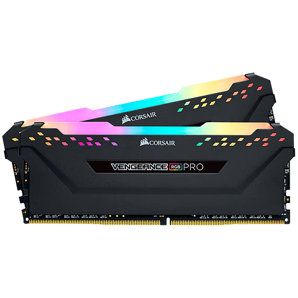 MEMORIA KIT DDR4  32GB2X16GB PC425600 3200MHZ CORSAIR VENGEANCE RGB PRO SL
