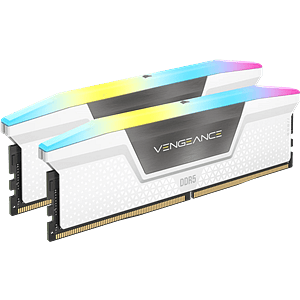 Corsair Vengeance RGB 32GB 2x16GB 6400MHz  RAM DDR5 CL32 Blanca