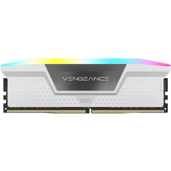 Corsair Vengeance RGB 32GB 2x16GB 6400MHz  RAM DDR5 CL32 Blanca