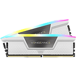 Corsair Vengeance RGB 32GB 2x16GB 6400MHz  RAM DDR5 CL32 Blanca