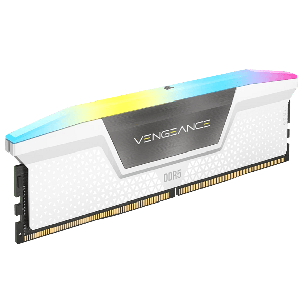 Corsair Vengeance RGB 64GB 2x32GB 5600MHz  Memoria RAM DDR5 CL40 Blanca