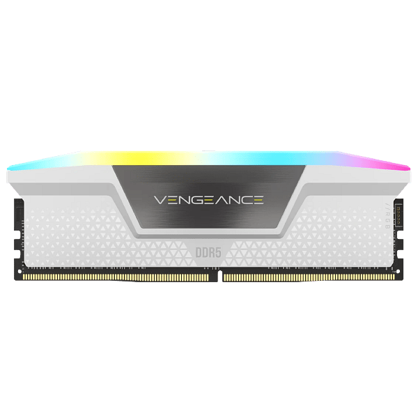 Corsair Vengeance RGB 64GB 2x32GB 5600MHz  Memoria RAM DDR5 CL40 Blanca