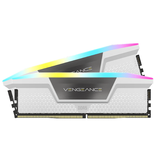 Corsair Vengeance RGB 64GB 2x32GB 5600MHz  Memoria RAM DDR5 CL40 Blanca