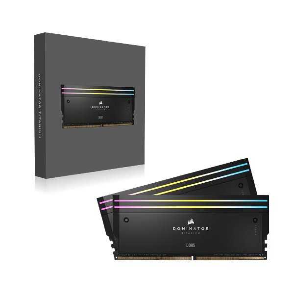 Corsair Dominator Titanium RGB 64GB 2x32GB 6400MHz  Memoria RAM DDR5 CL32