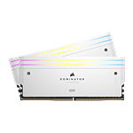 Corsair Dominator Titanium RGB 64GB 2x32GB 6400MHz  Memoria RAM DDR5 Blanca CL32