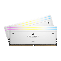 Corsair Dominator Titanium RGB 64GB (2x32GB) 6400MHz | Memoria RAM DDR5 Blanca CL32