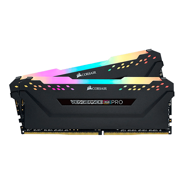 MEMORIA KIT DDR4  32GB2X16GB PC428800 3600MHZ CORSAIR VENGEANCE RGB PRO C18