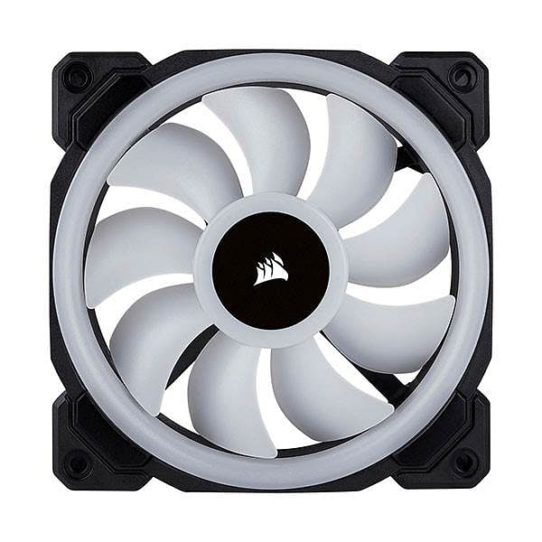 VENTILADOR CAJA ADICIONAL 12X12 CORSAIR LL120 RGB NEGRO PACK