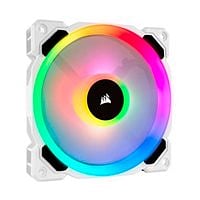 VENTILADOR CAJA ADICIONAL 12X12 CORSAIR LL120 RGB BLANCO