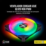 Corsair QL120 RGB 120mm  Ventilador