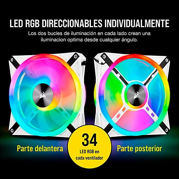 Corsair QL120 RGB 120mm  Ventilador