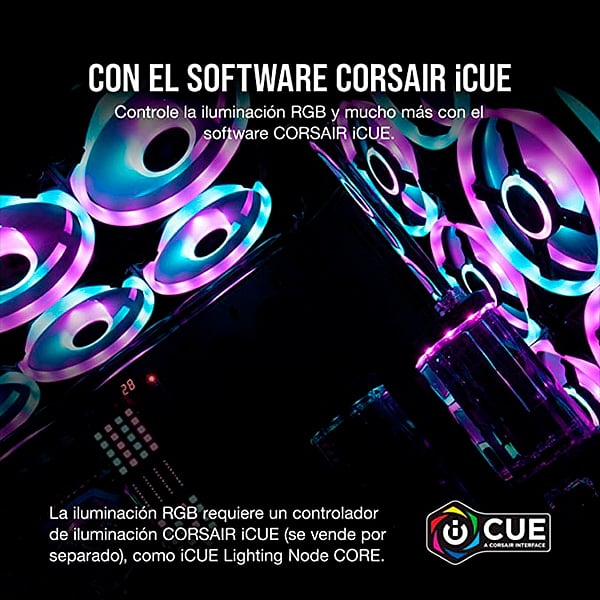 Corsair QL120 RGB 120mm  Ventilador