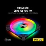 Corsair QL140 RGB 140mm  Ventilador