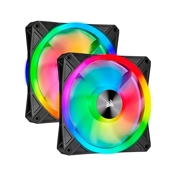 Corsair QL140 RGB Dual Pack 140mm  Ventilador