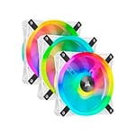 Corsair QL120 RGB White Triple Pack 120mm  Ventilador