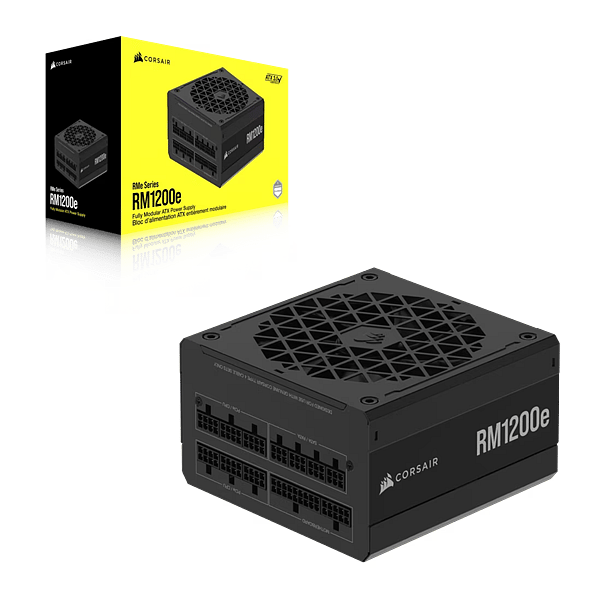 Corsair RM1200E Cybenetics Gold Full Modular ATX 31 PCIe 51  Fuente de alimentación