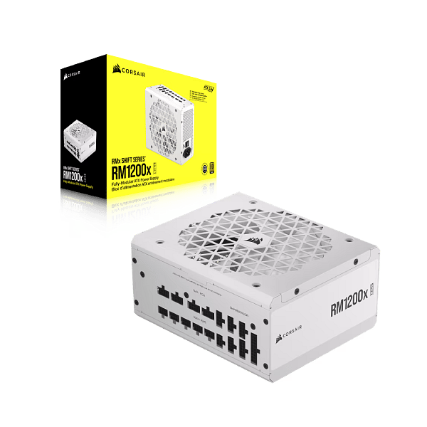 Corsair RM1200X Shift 1200W 80 Plus Gold  Fuente de alimentación Full Modular Blanca