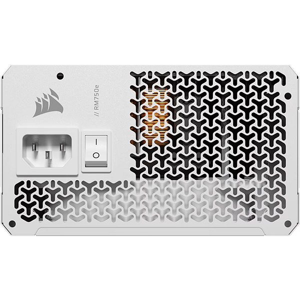Corsair RM750E 750W Cybenetics Gold Full Modular ATX 31 PCIe 51  Fuente de alimentación Blanca