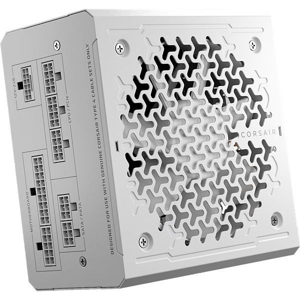 Corsair RM850E 850W Cybenetics Gold Full Modular ATX 31 PCIe 51  Fuente de alimentación Blanca