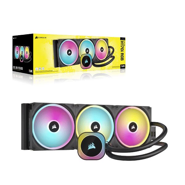 Corsair iCUE Link H170i RGB AIO 420mm  Refrigeración Líquida