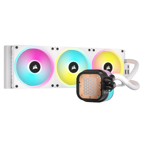 Corsair iCUE Link H150i RGB AIO 360mm  R Líquida Blanca