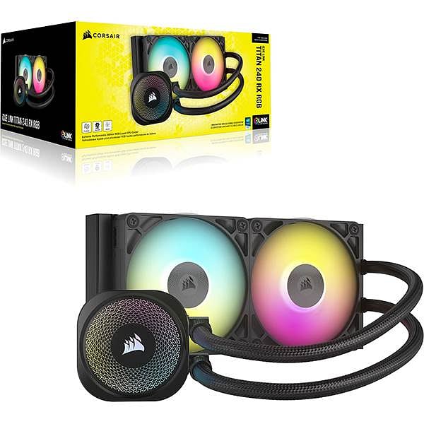 Corsair iCUE Link Titan 240 RX RGB  Refrigeración Líquida