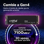 Crucial P310 1TB  SSD M2 Gen4x4 NVMe