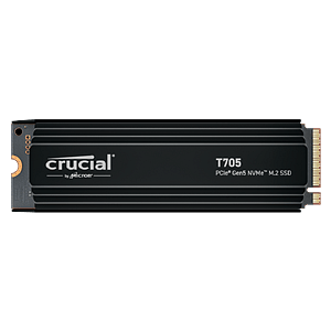 Crucial T705 1TB  SSD M2 PCIe 50 NVMe Con Disipador
