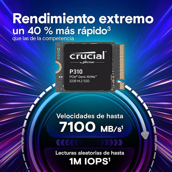 Crucial P310 2TB  SSD M2 Gen4x4 NVMe 2230