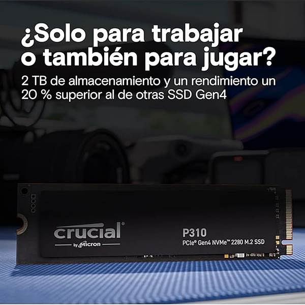 Crucial P310 2TB  SSD M2 Gen4x4 NVMe